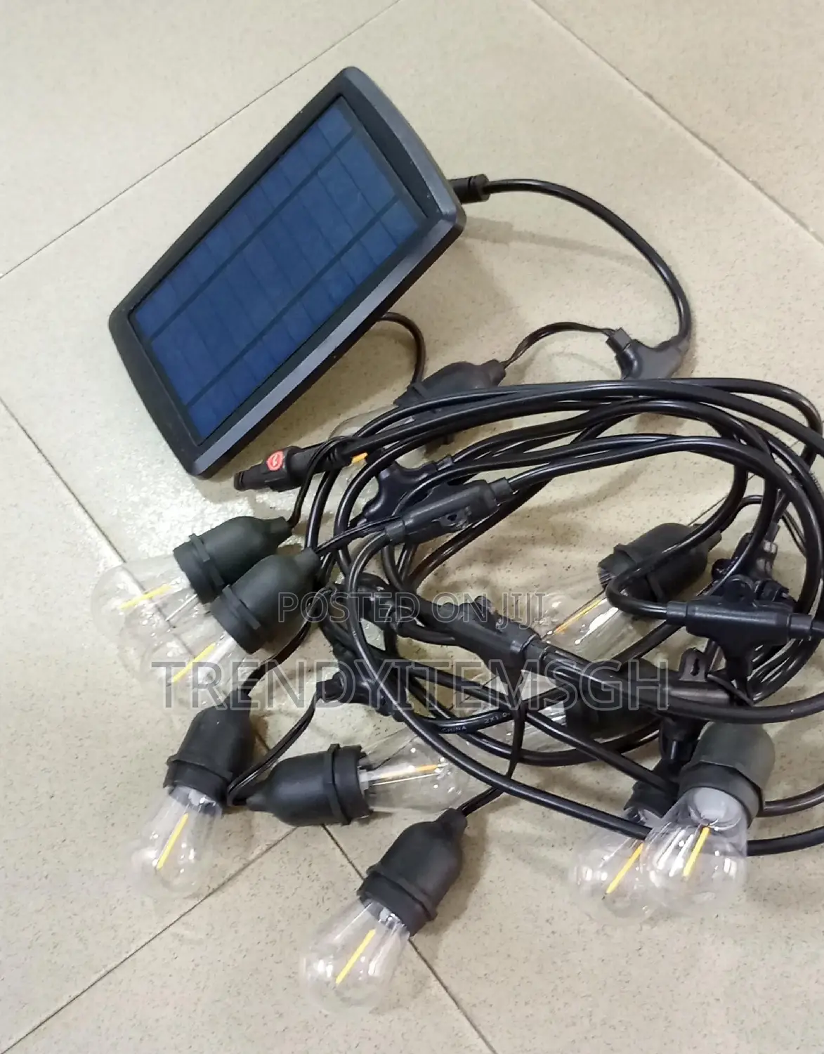 5m Led Solar String Light With Bulb