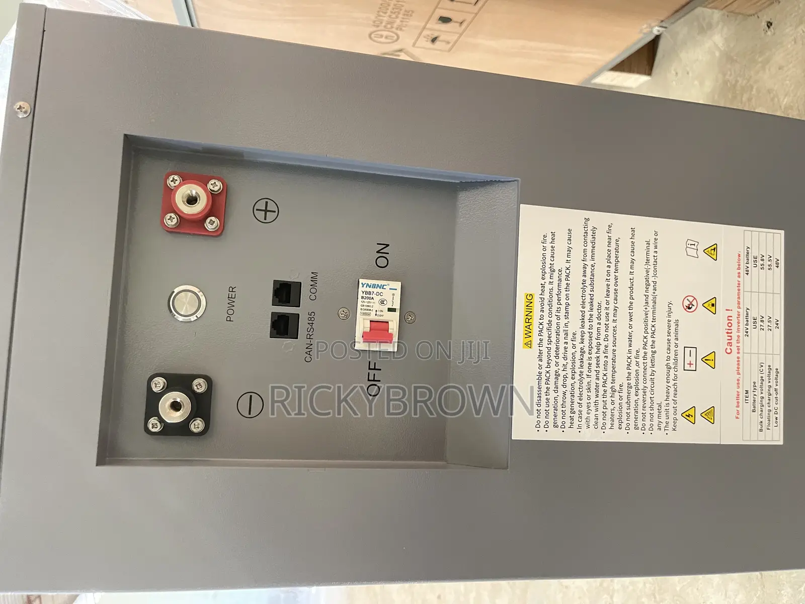 48v 300ah (15kwh) LITHIUM ION BATTERIES