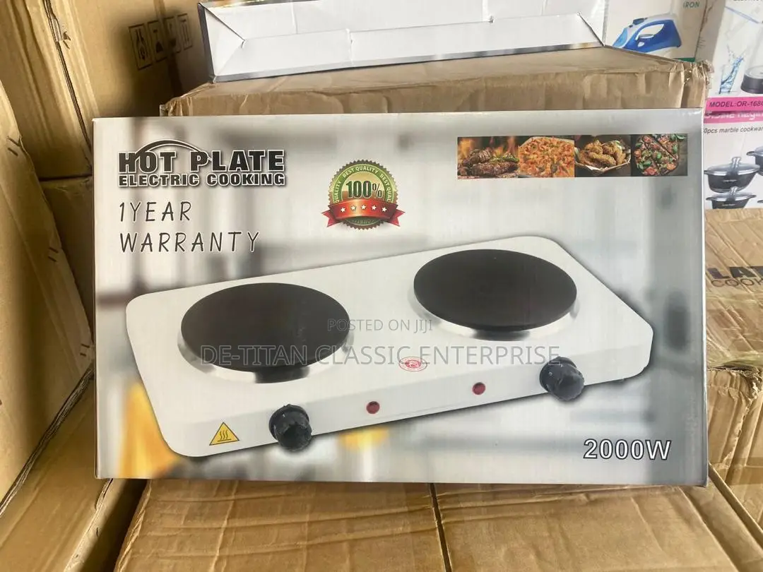 Electric Hotplate Double Burner-2000w