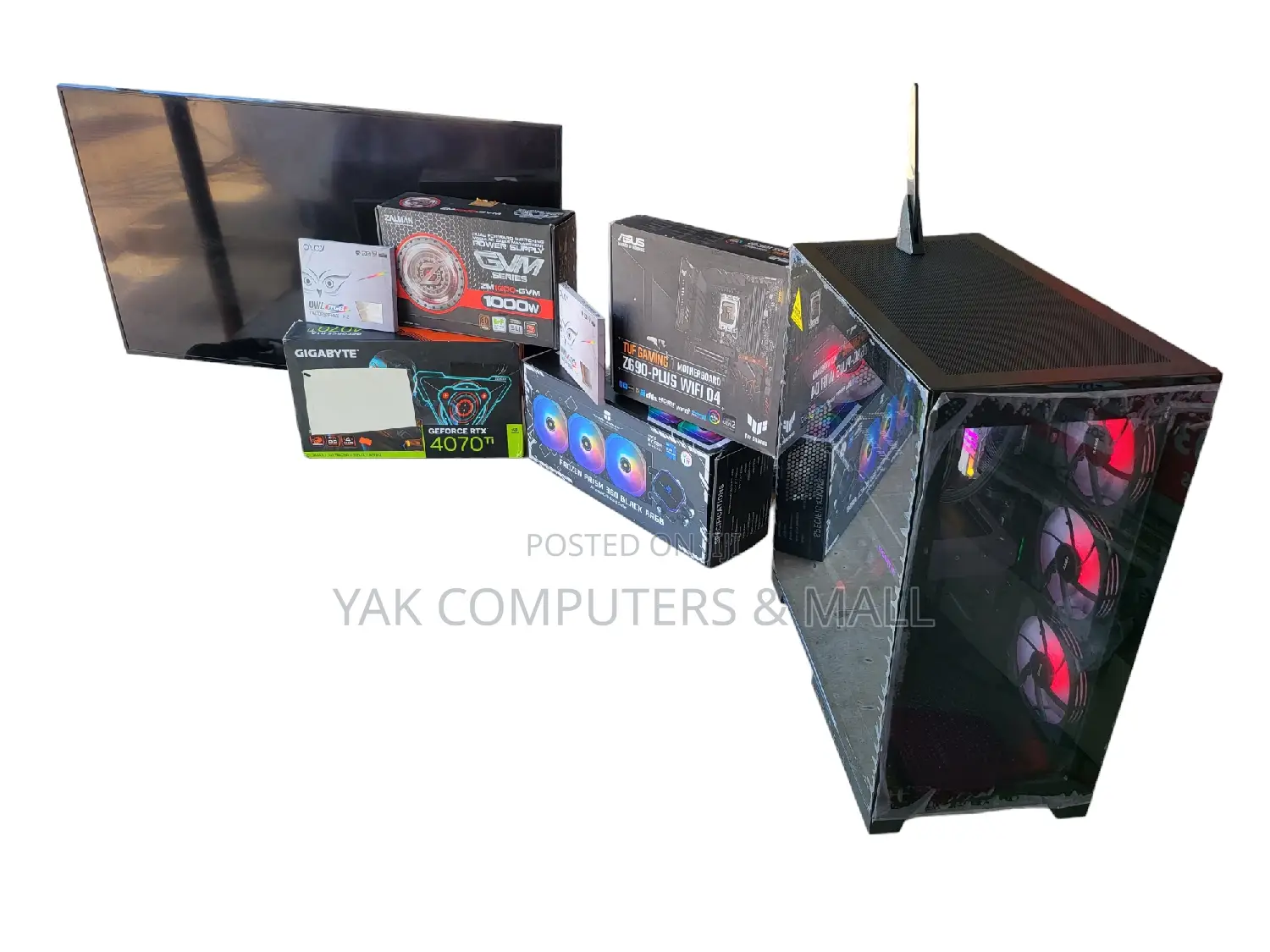 New Desktop Computer 64GB Intel Core I9 HDD+SSD 3T