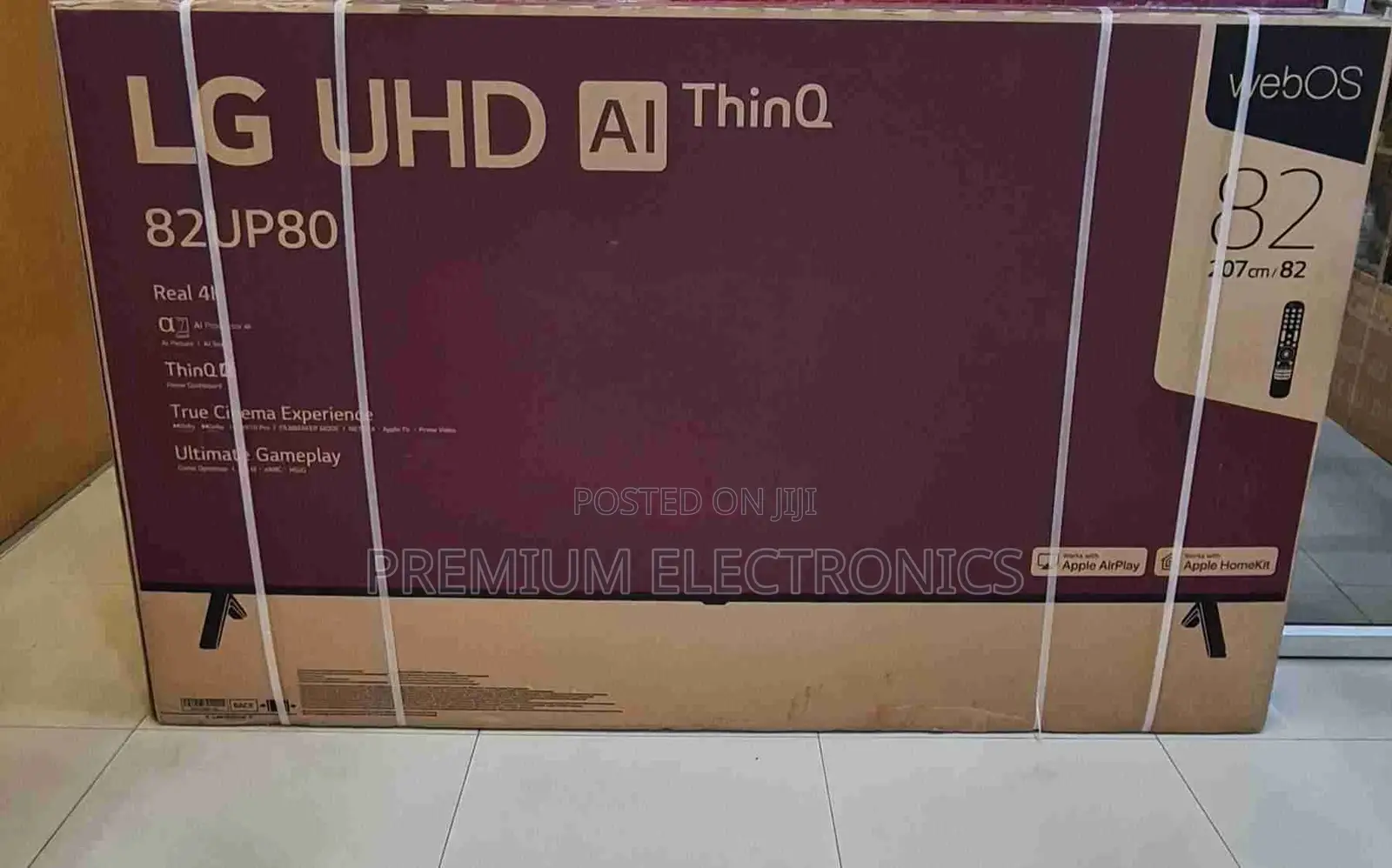 Promo! LG UHD TV 82 Inch 82UP8050PVC Webos Magic Remote