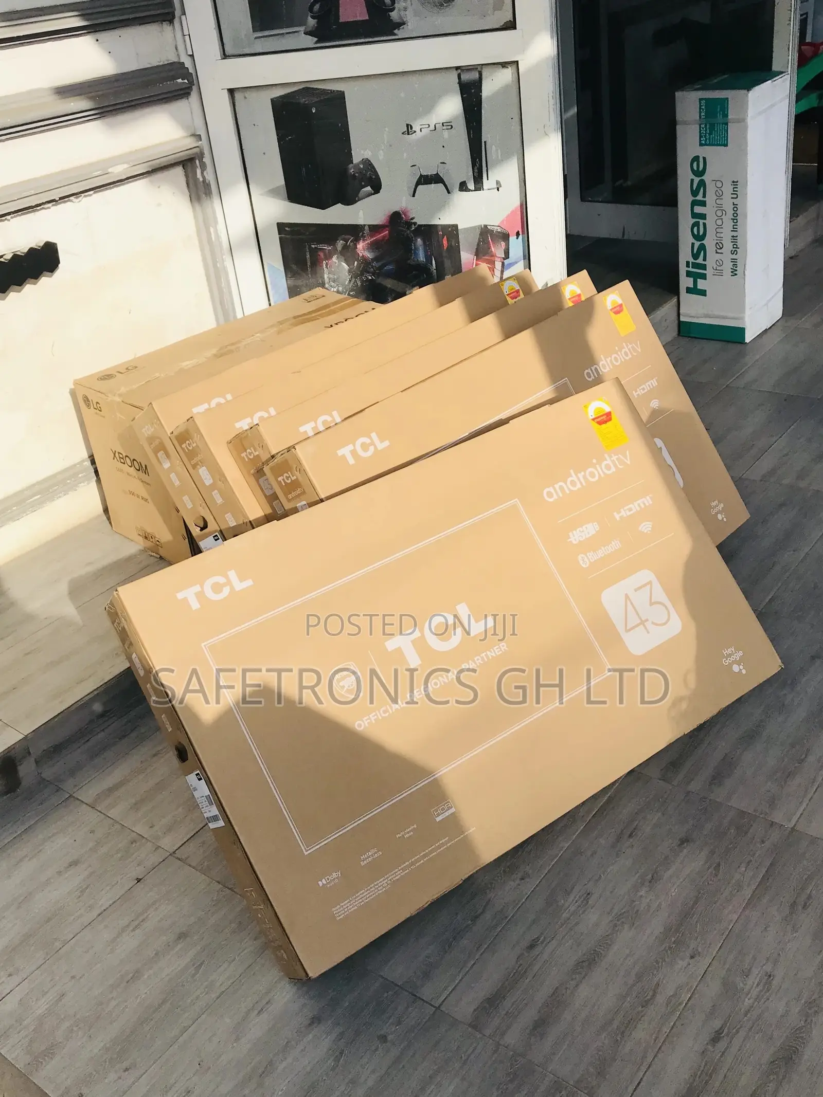 TCL Glossy HDR Led 43 Inches S5400 Smart Black Tv