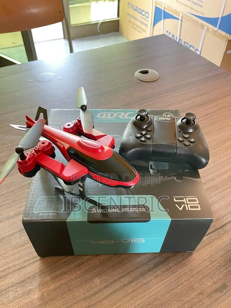 Coaxial 4d-V10 Foldable Helicopter Drone