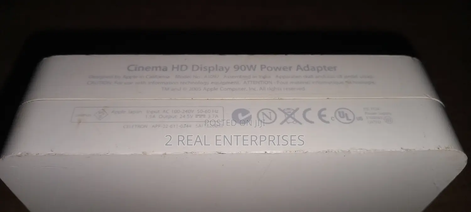Original A1097 Cinema HD Display Power Adapter 90W