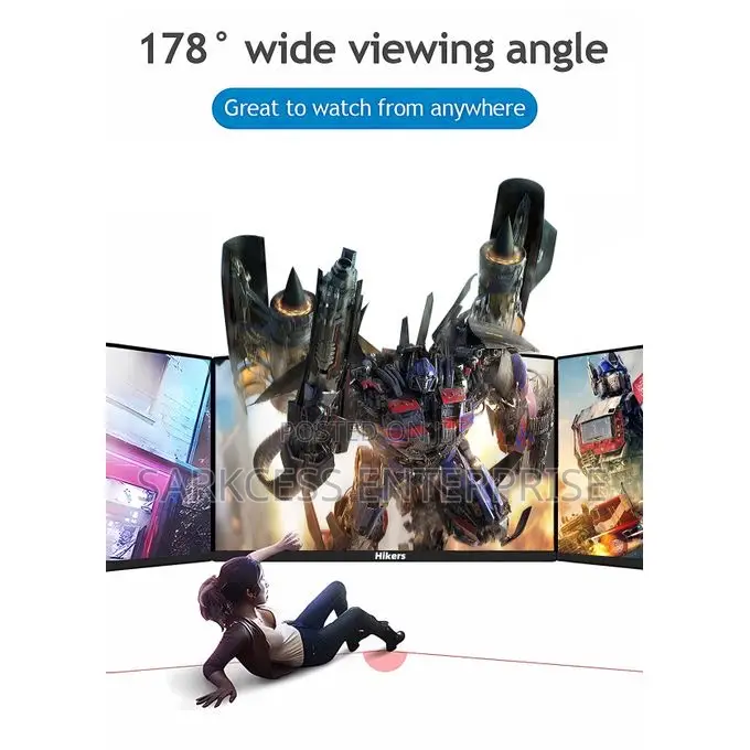 Hikers 50'' Frameless Smart Android TV - Black