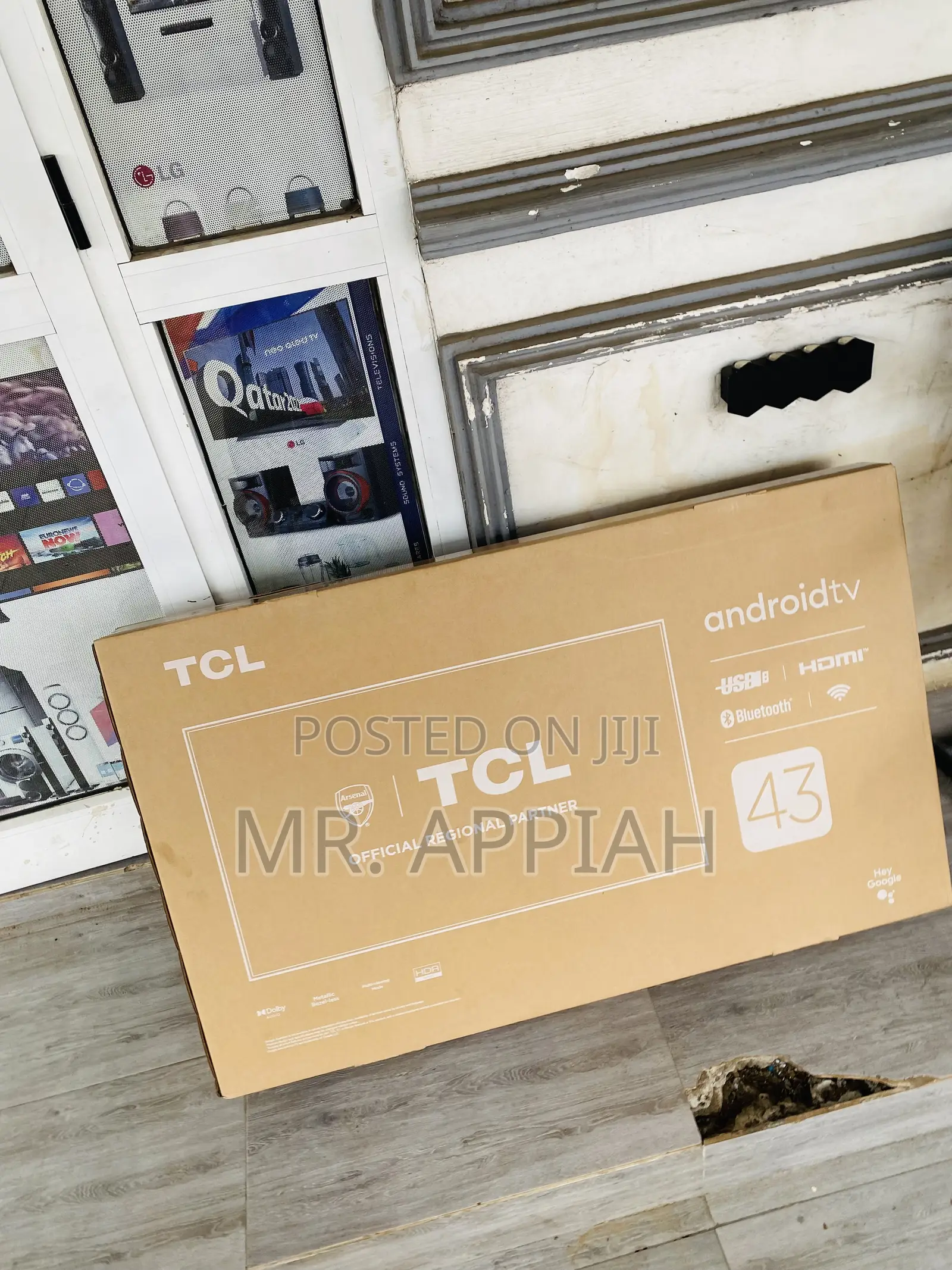 Durable TCL 43s5400 43 Inch Full HD Electric Tv(Black).