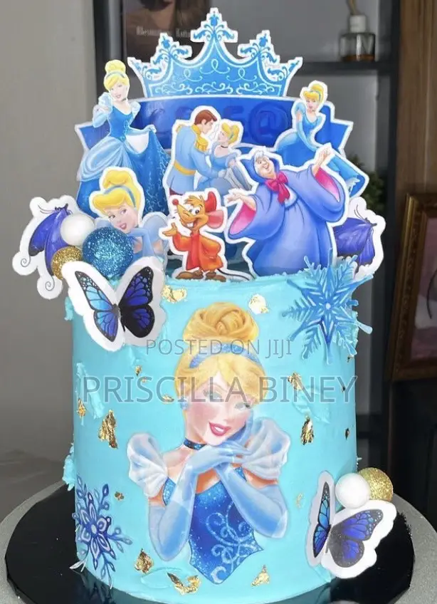 Girly Character Cake