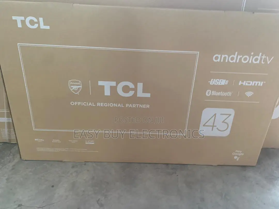 Slim Frameless 43" Android Tv