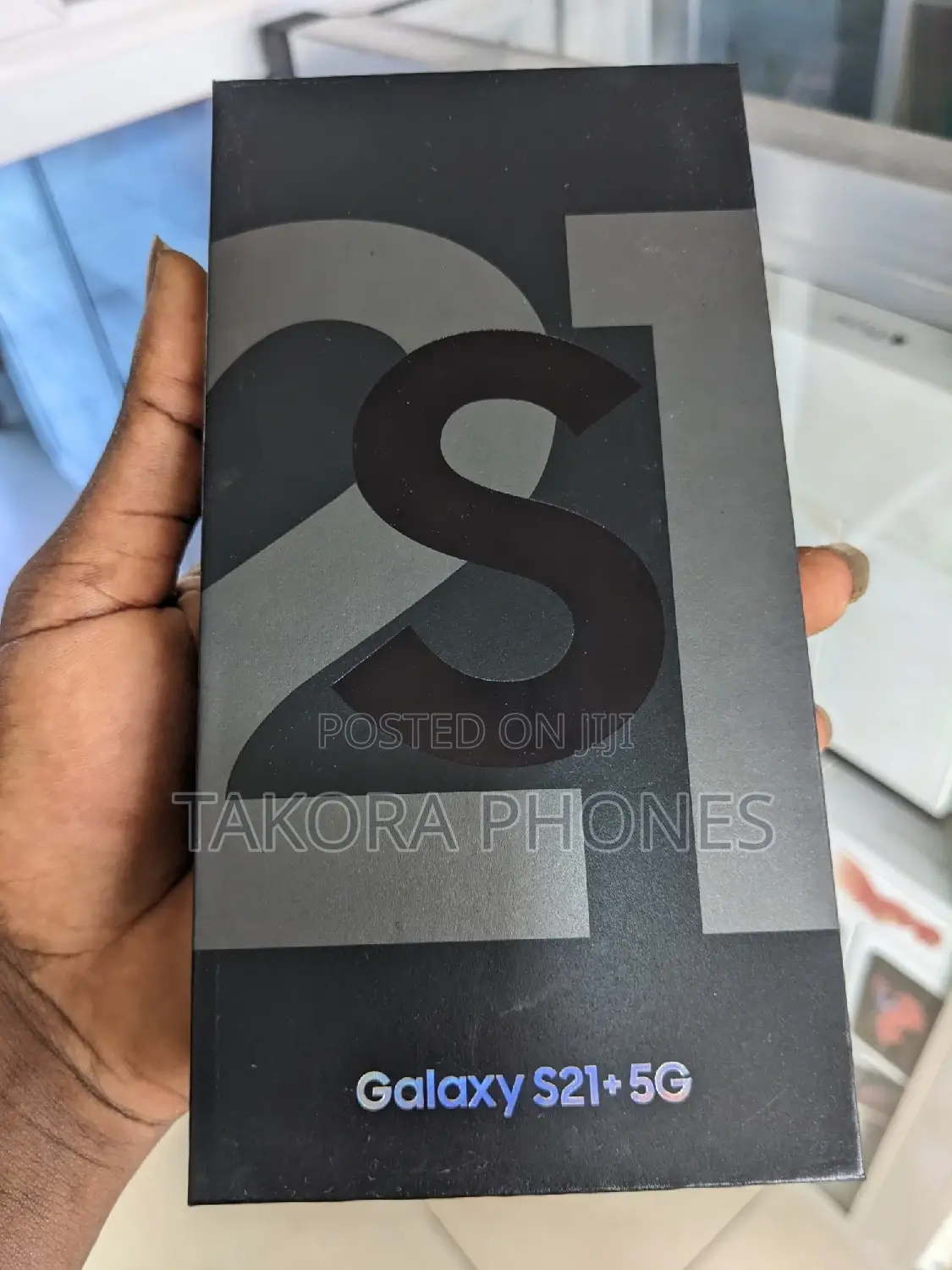 New Samsung Galaxy S21+ 5G 128 GB Black