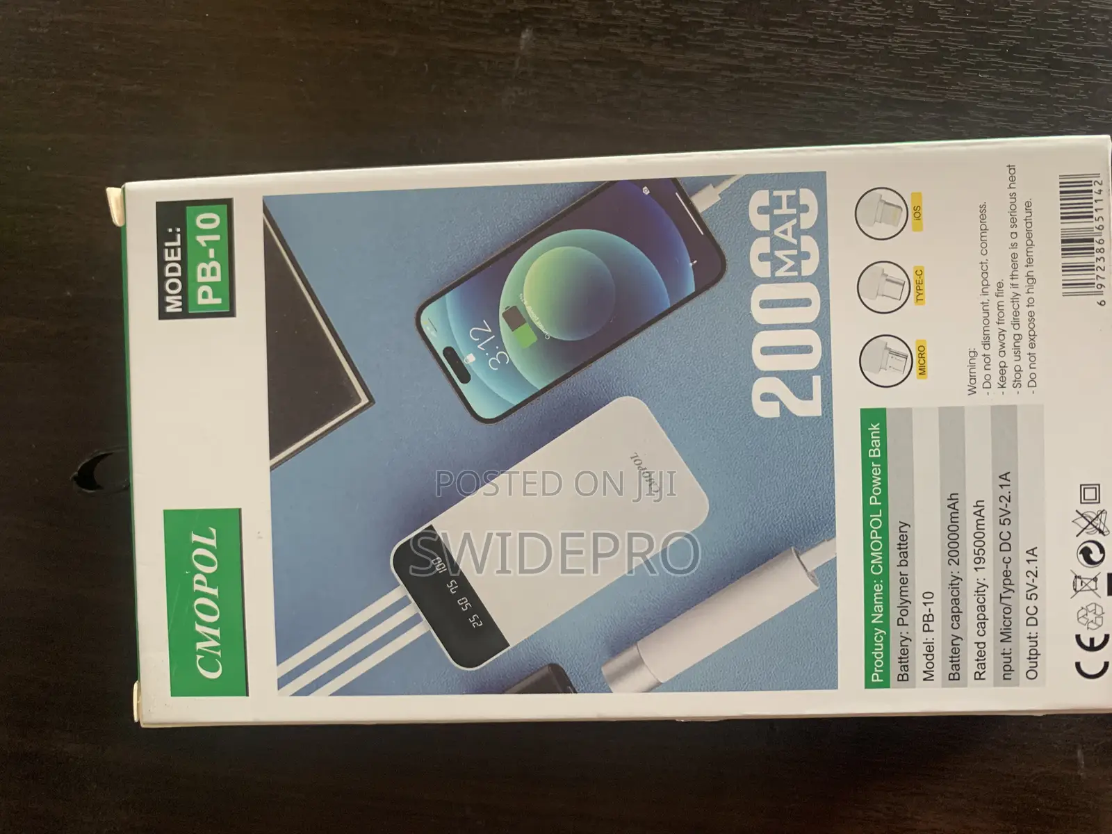 C.Mopol 20,000mah Universal Power Bank