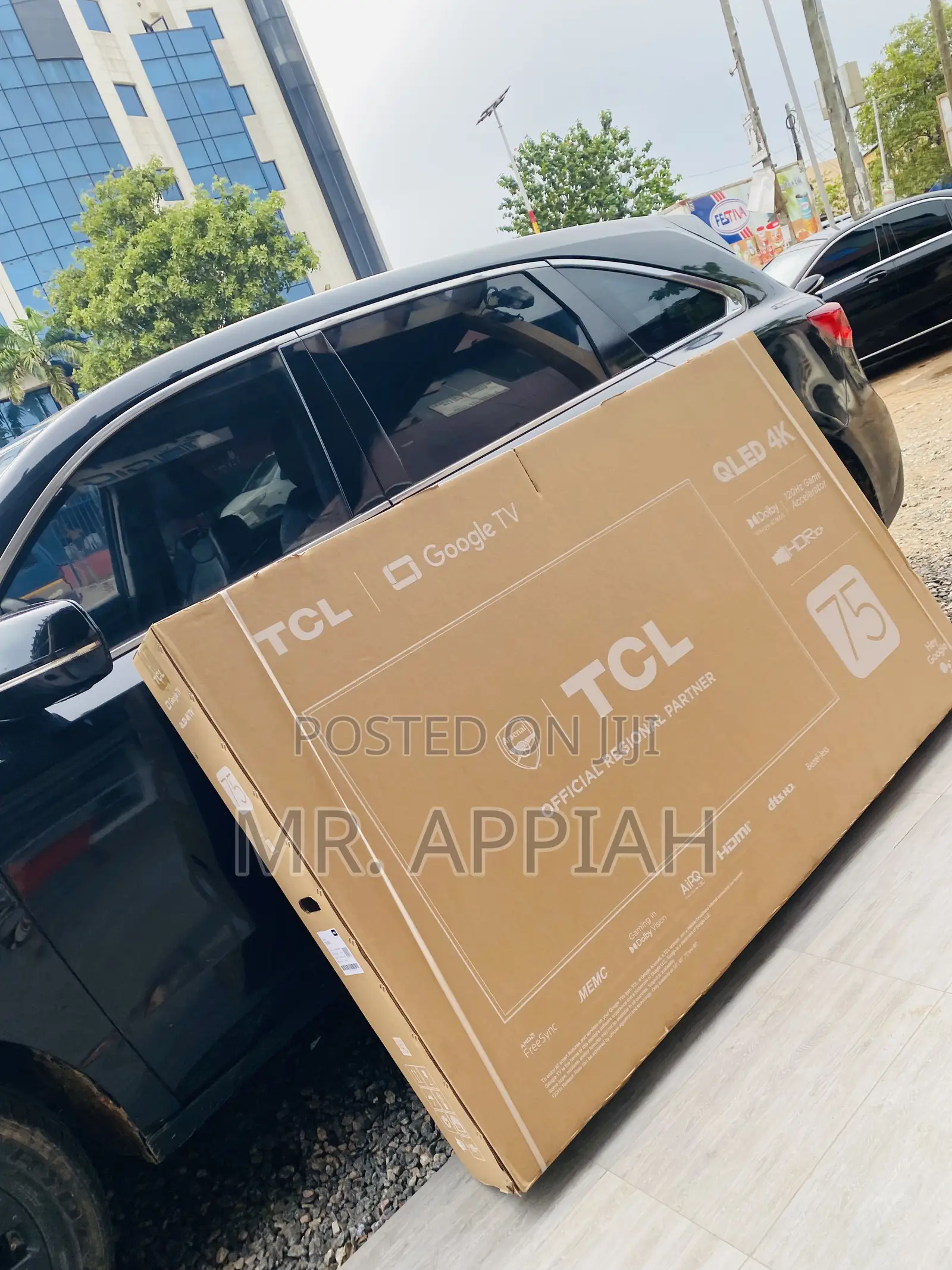 Energy Efficient TCL Qled 75c645 75” Smart Android Tv. 