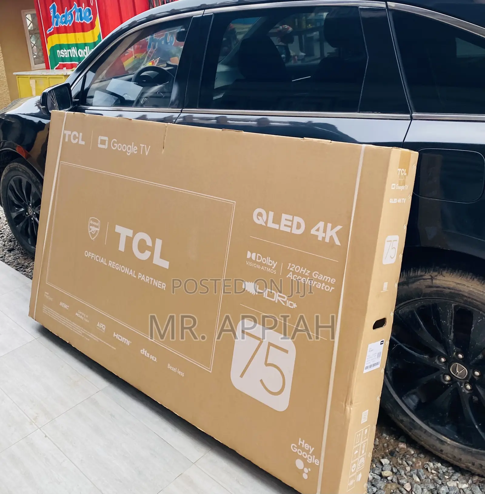 Affordable TCL 75c645 75” Smart Qled Android Tv(Black).