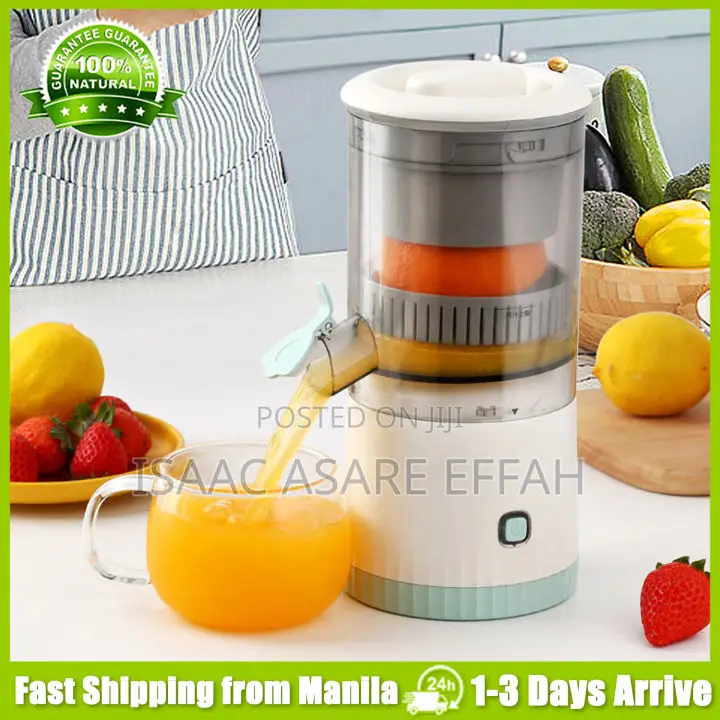 Electric Orange Press Portable Juicer