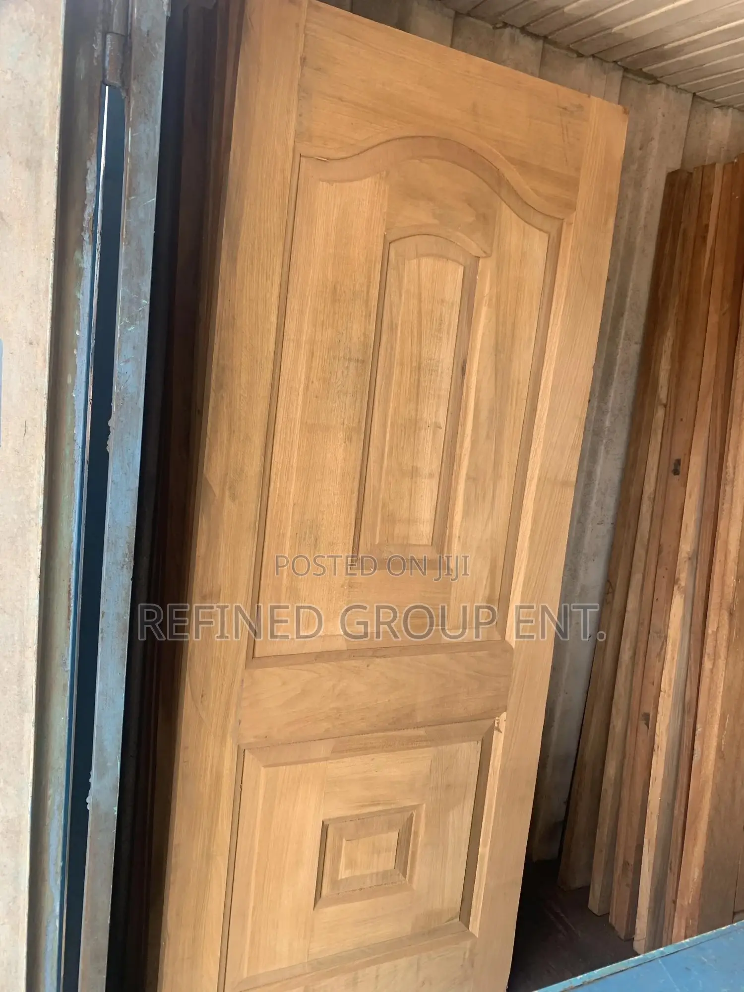 Ghana Made Doors. Hardwood