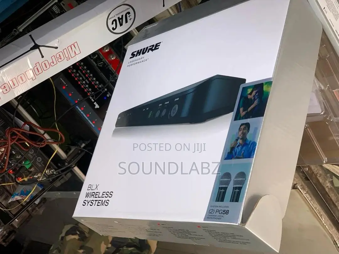 Blx288 Pg58 Beta58 2-Channel Wireless Microphone
