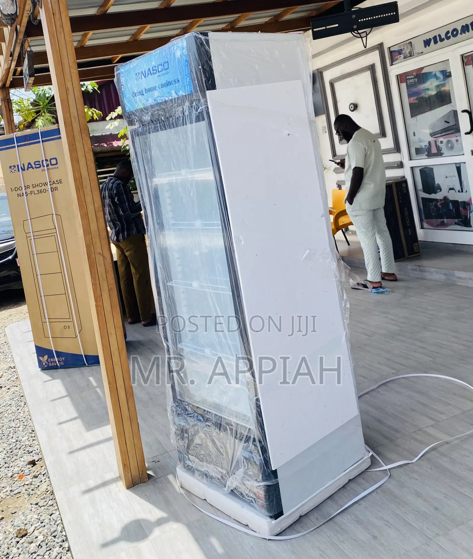 Well Design Nasco Single Door Display Fridge Nasfl360-1dr.