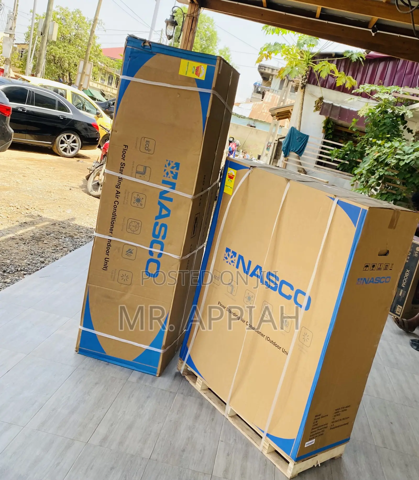 Sealed in Box Nasco 5.0hp Floor Standing Ac(White).