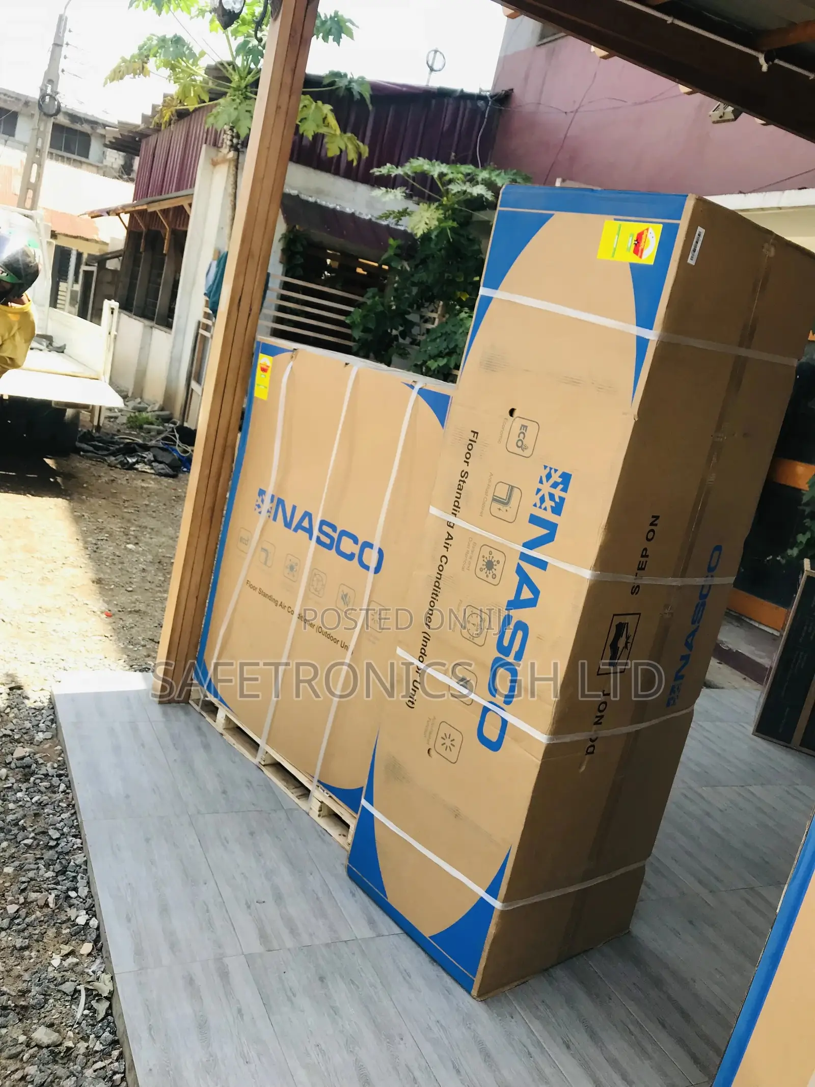 Nasco 5.0hp Split Gas R410 Airconditioner Standing Floor