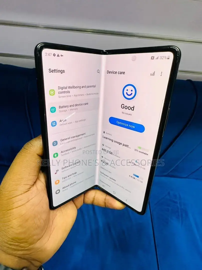 New Samsung Galaxy Z Fold3 5G 512 GB Black