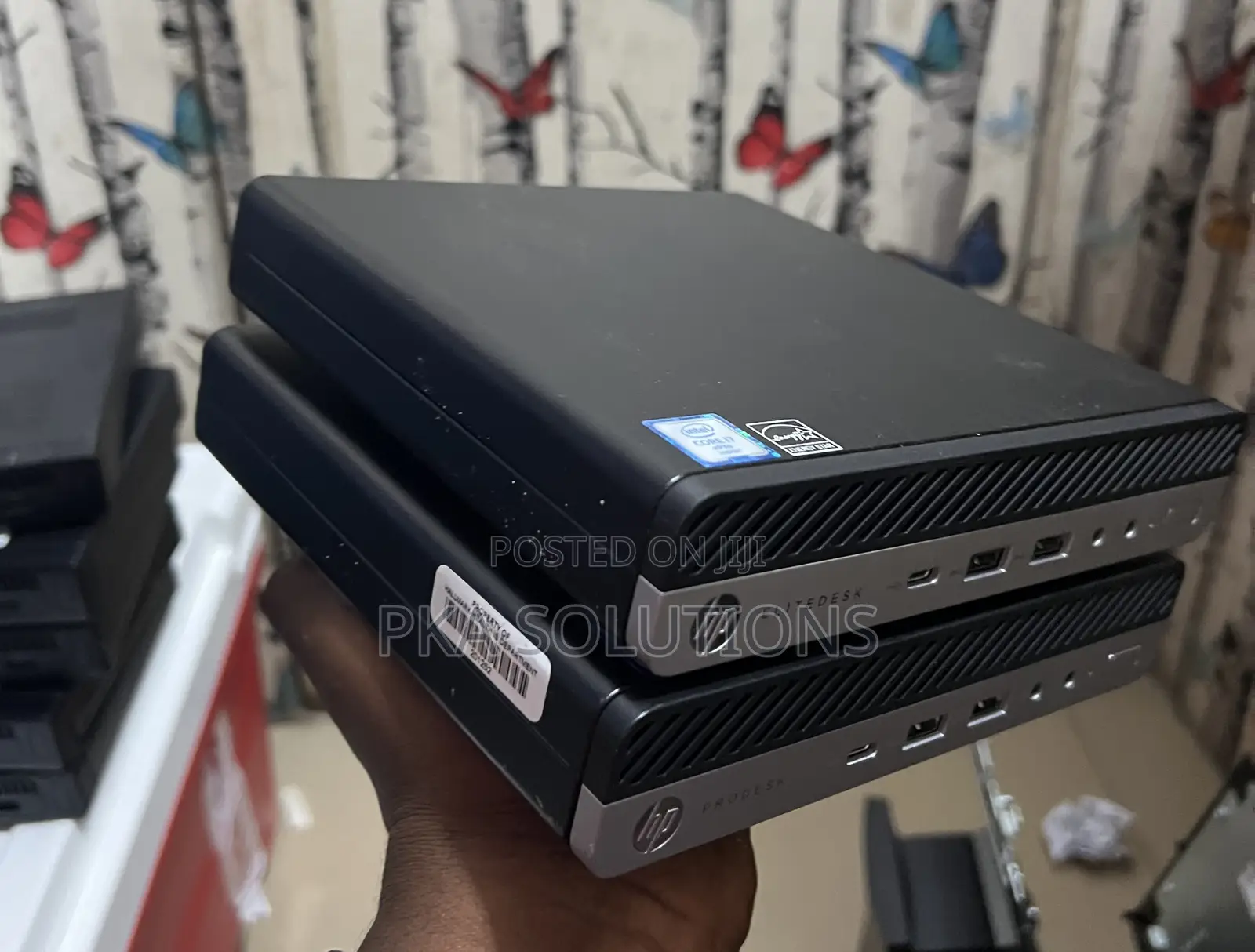 Desktop Computer HP EliteDesk 800 G3 8GB Intel Core I7 SSD 256GB