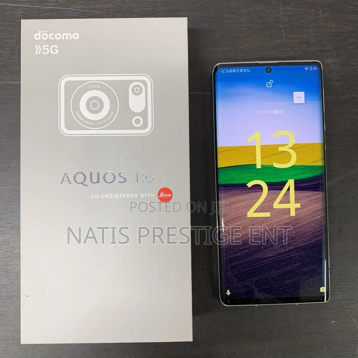 New Sharp Aquos R6 128 GB Black