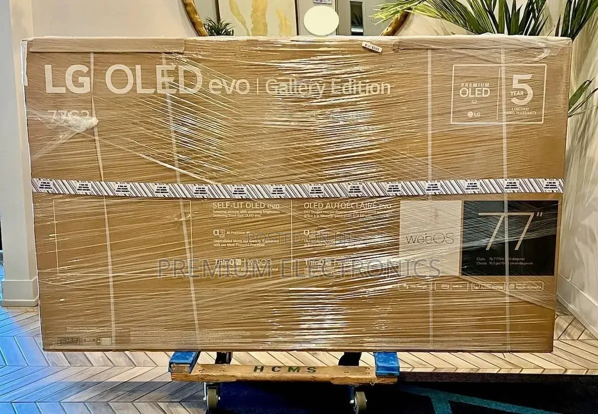 Art or Television? 77" OLED Evo, Webos, Magic Remote LG 77G2