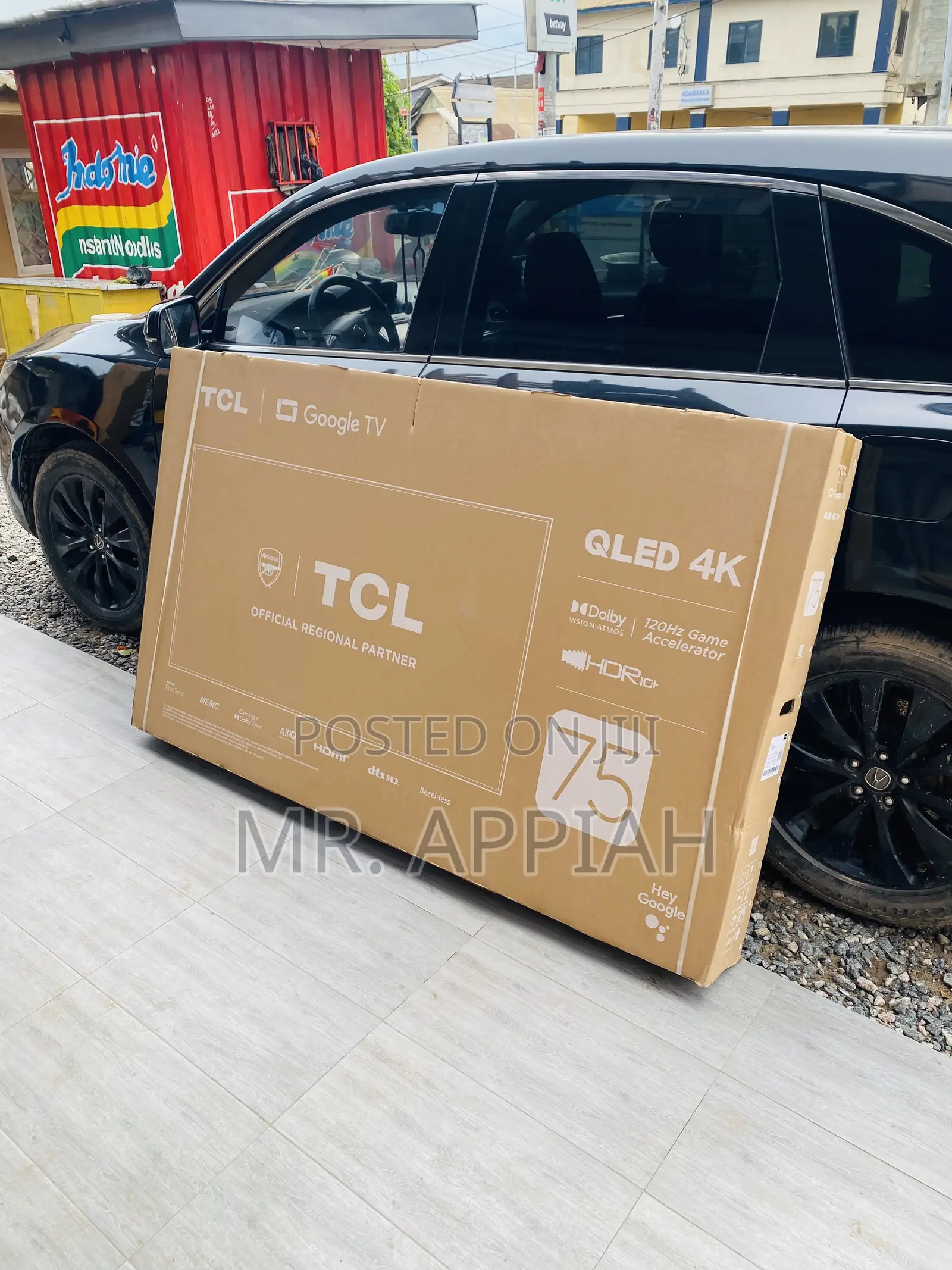 Fabulous TCL 75c645 75 Inch Smart Qled Tv(Black).