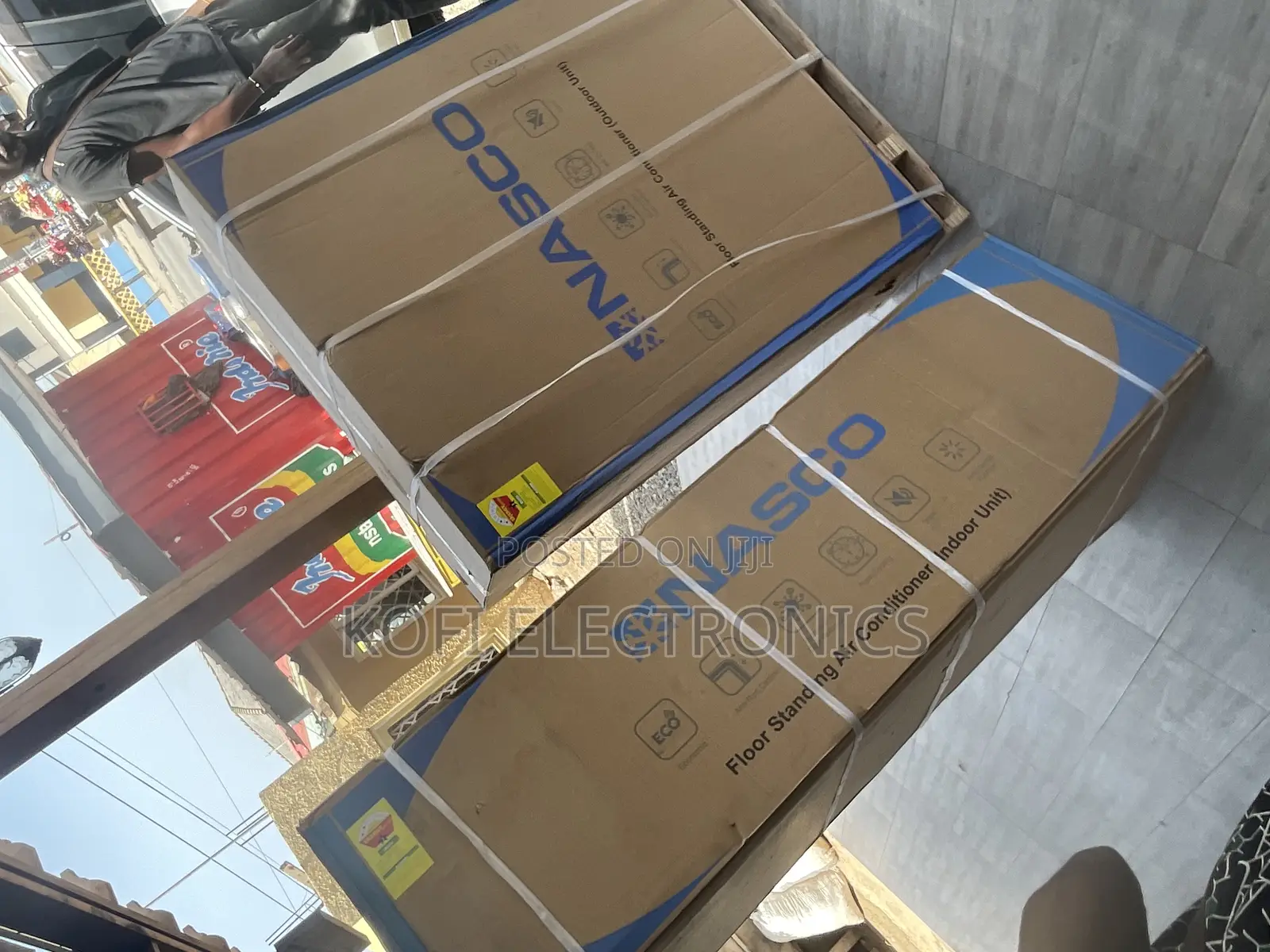 (Climate‐Control Solution to Cool Room)Nasco 5hp Ac