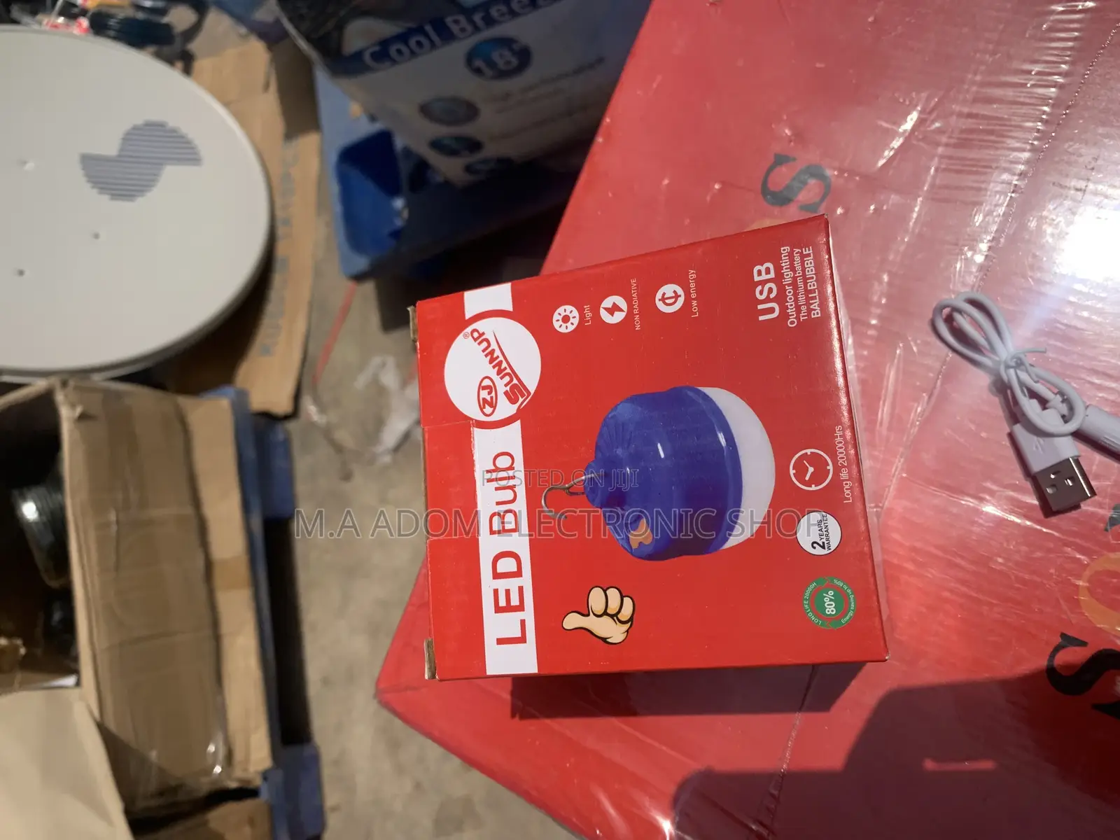 Reliable Zj-Sunnup Rechargeable Led Bulb.