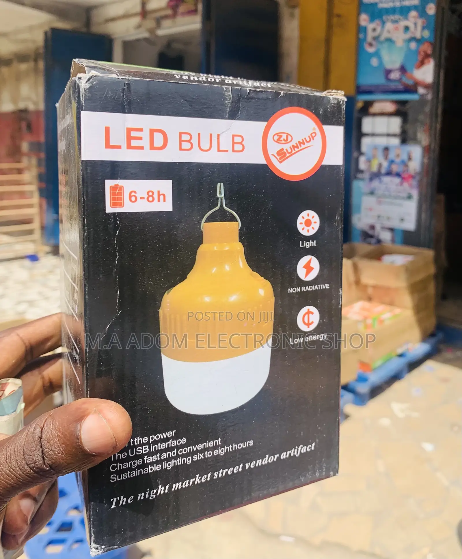 Reliable ZJ Sunnup Rechargeable Led Bulb.