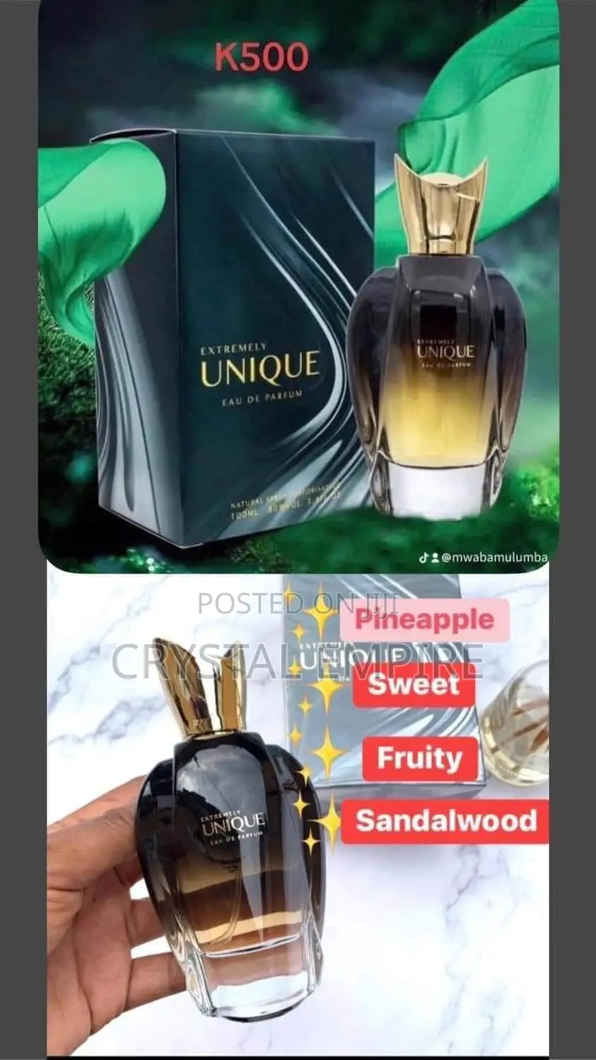 Extremely Unique Perfume
