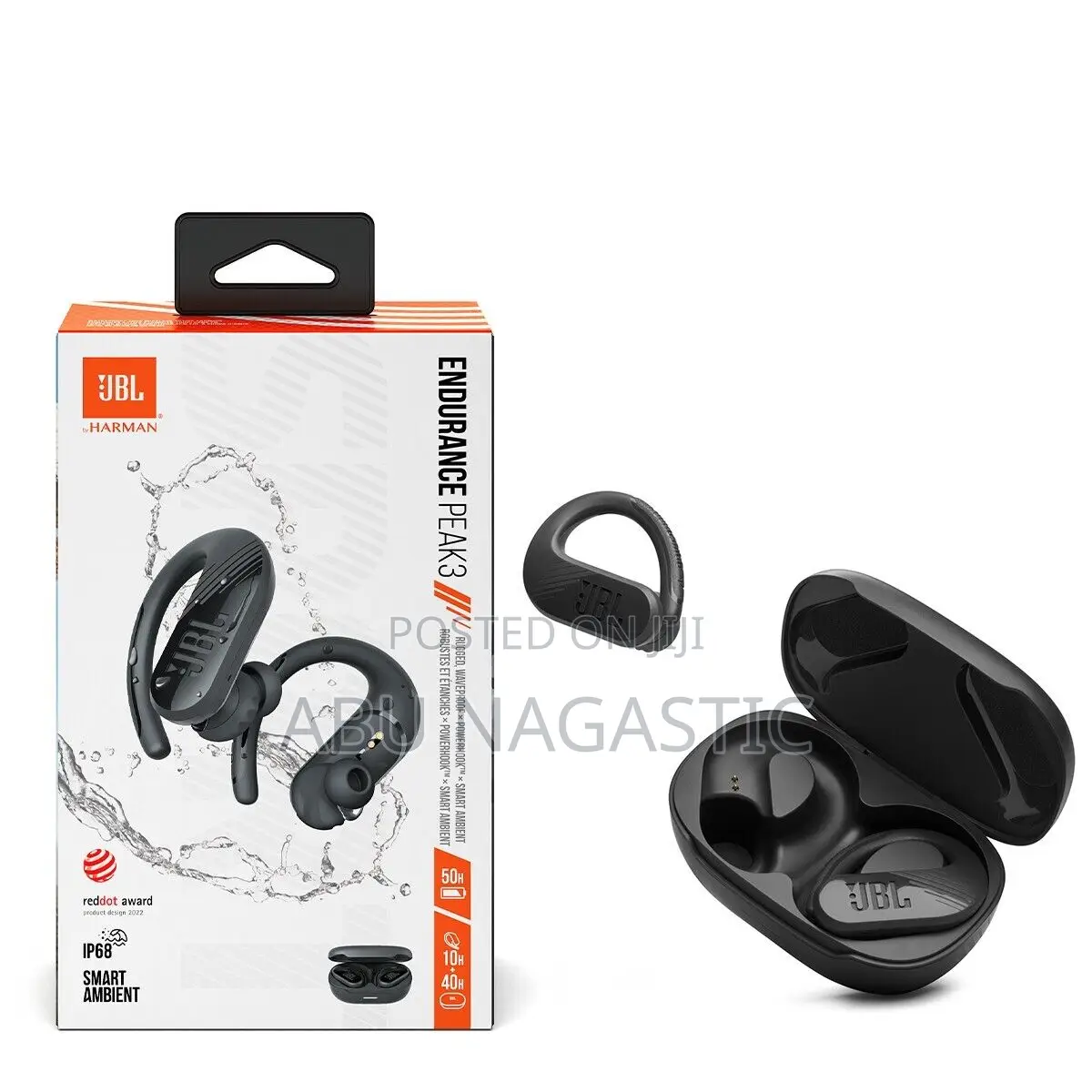 JBL Endurance Peak 3 Earbuds