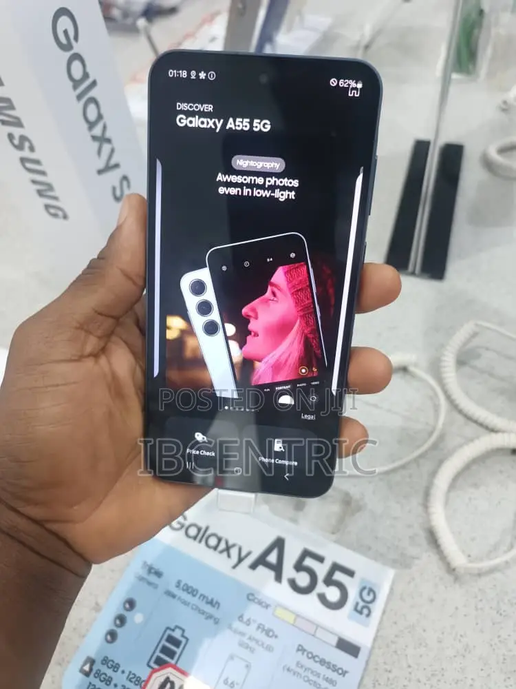 New Samsung Galaxy A55 128 GB Blue