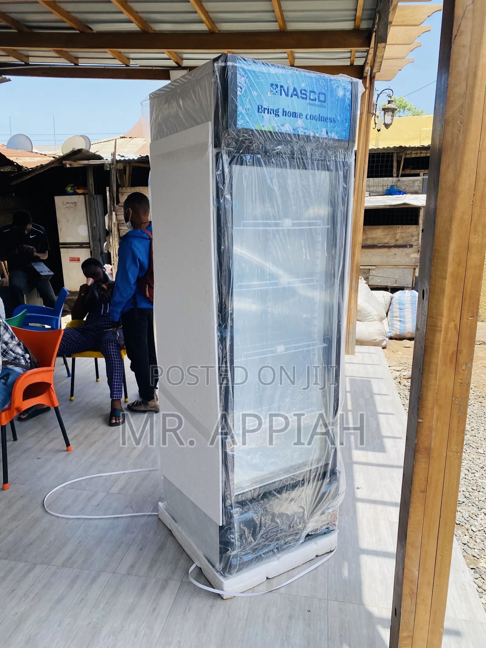 Sealed in Box Nasco SingleDoor Display Fridge(Nasfl400-1dr)