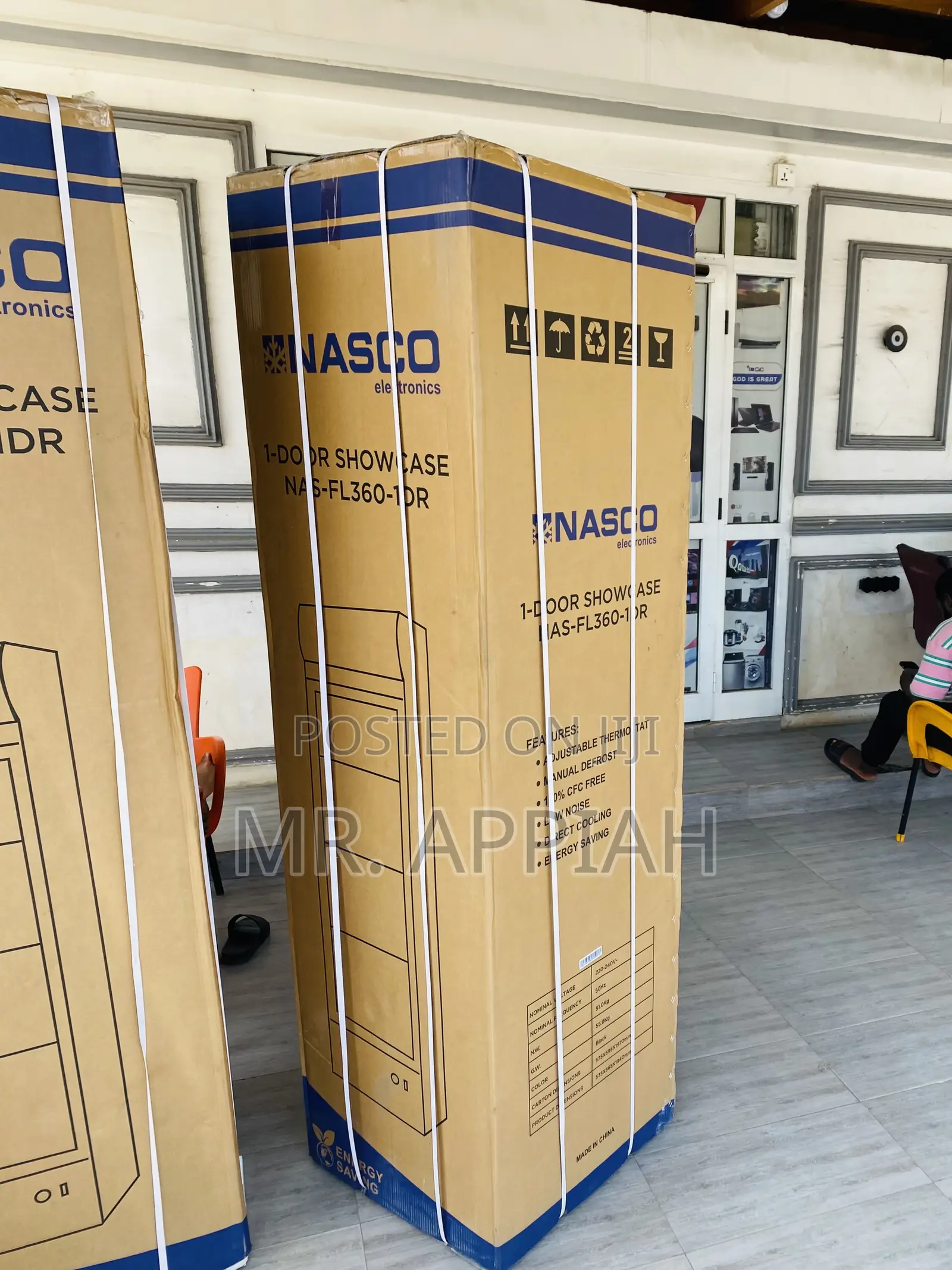 Fabulous Nasco Single Door Display Fridge Nasfl400-1dr.