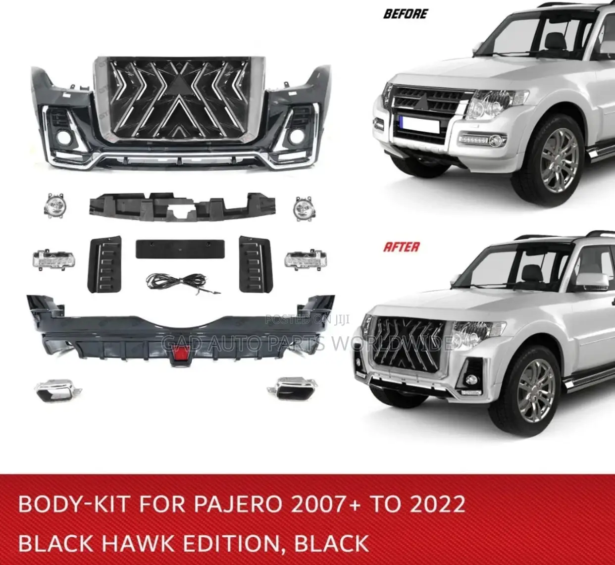 Mitsubishi Pajero Body Kits Upgrade Available