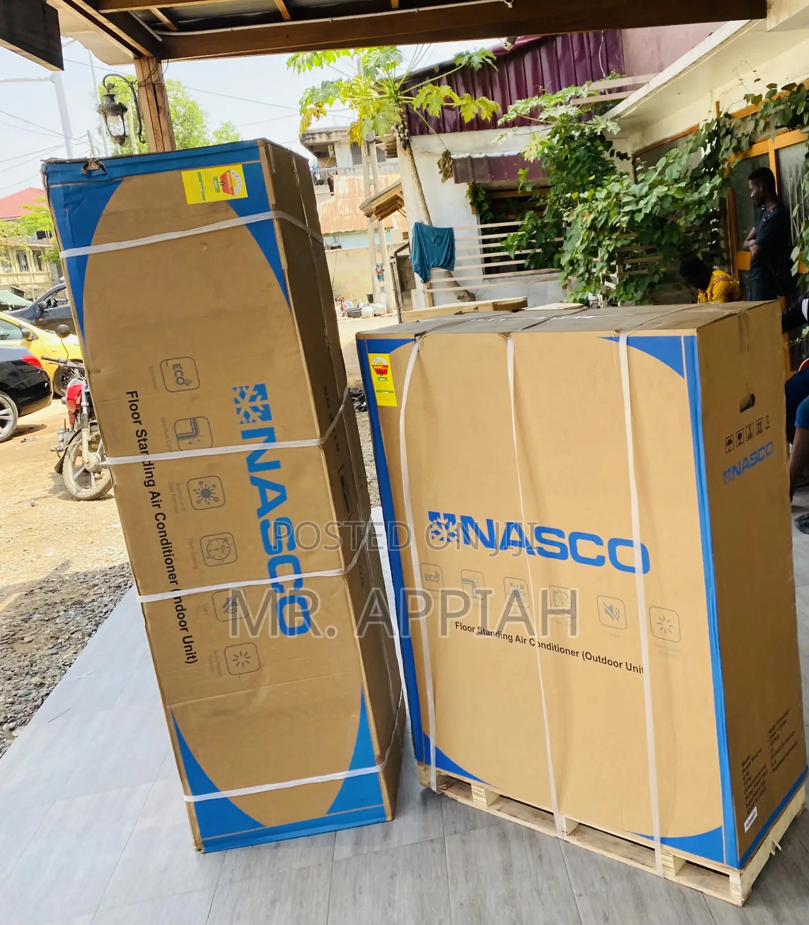 Eco-Friendly Nasco 5.0hp Floor Standing Air Conditioner.