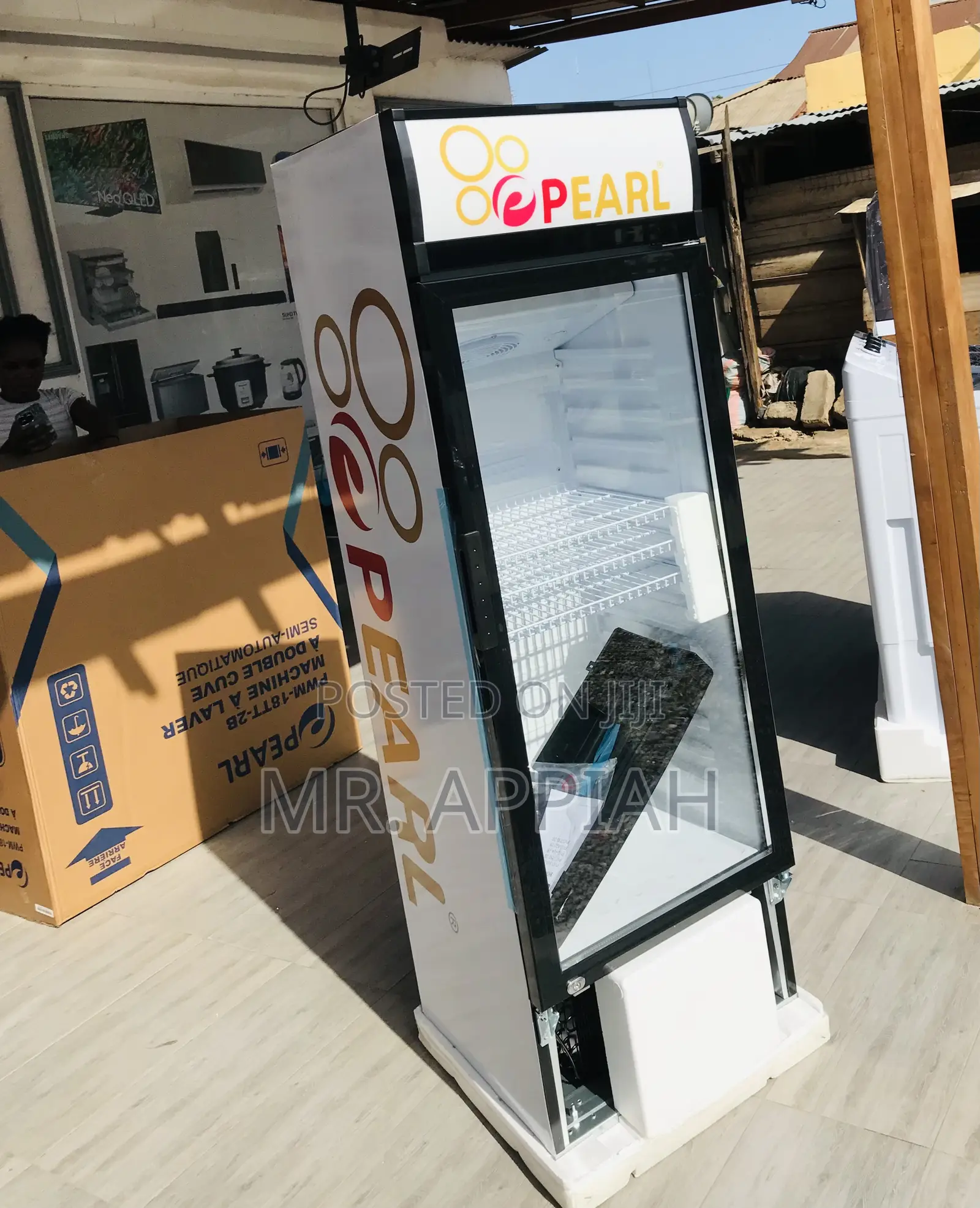 Elegant Pearl PVC 316-2b Single Door Electric Fridge.