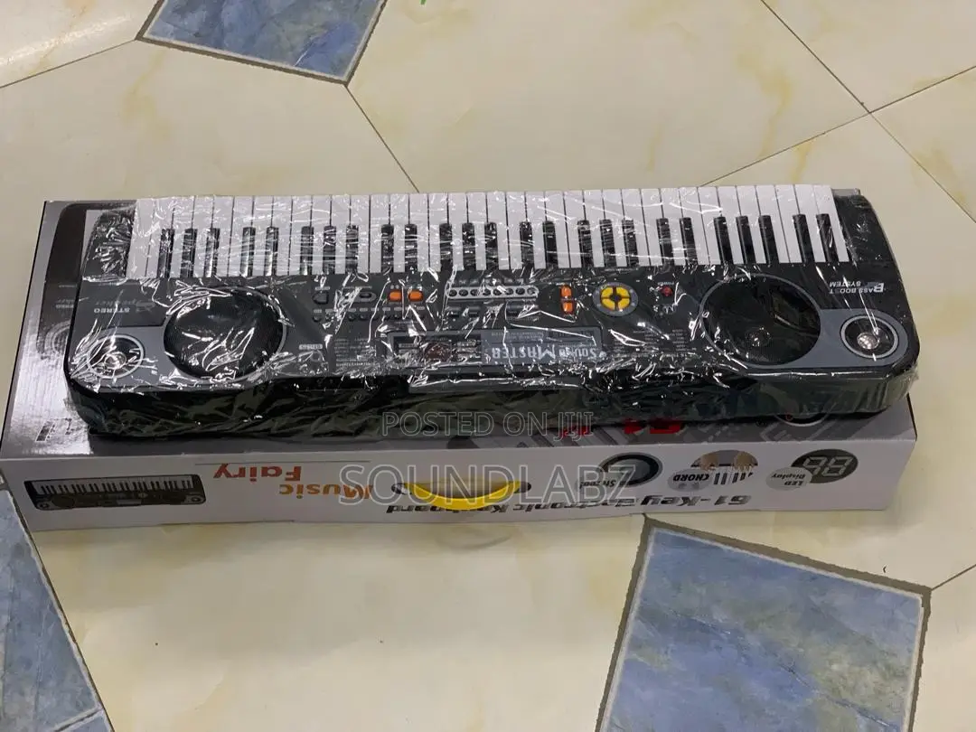 Large Electronic Organ Entry Level 61-Keys Piano Keyboard