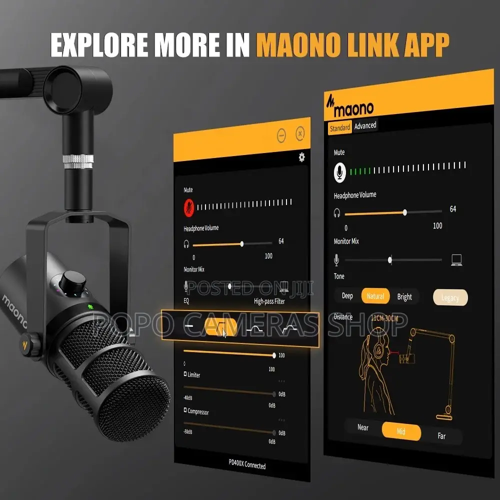 Maono PD400X USB/XLR Dynamic Microphone
