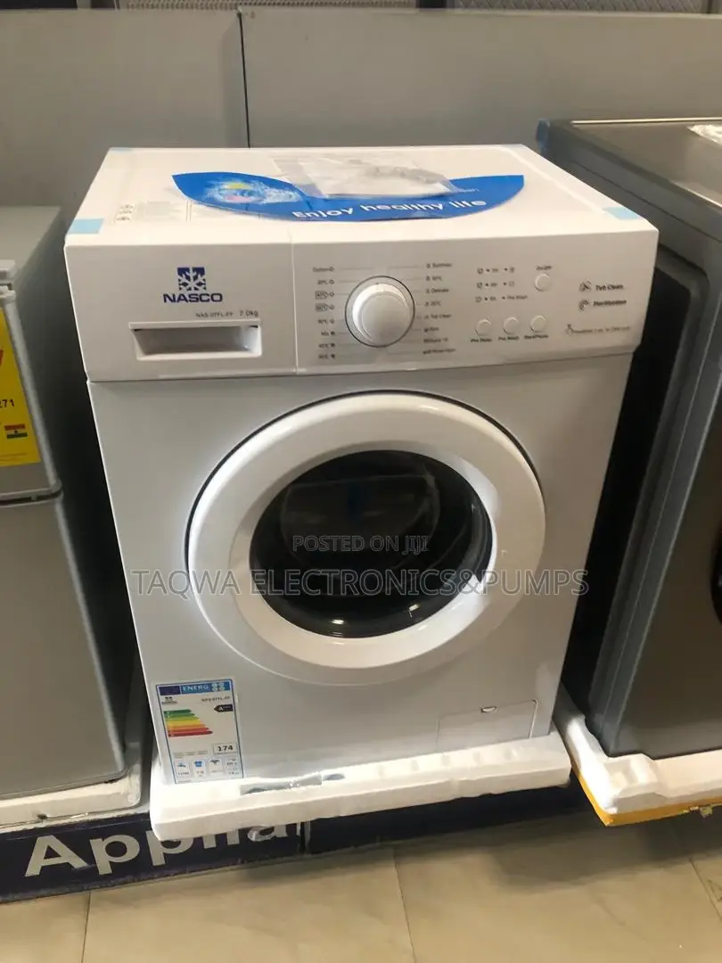 Quick Wash Nasco 7kg Front Washing Machine