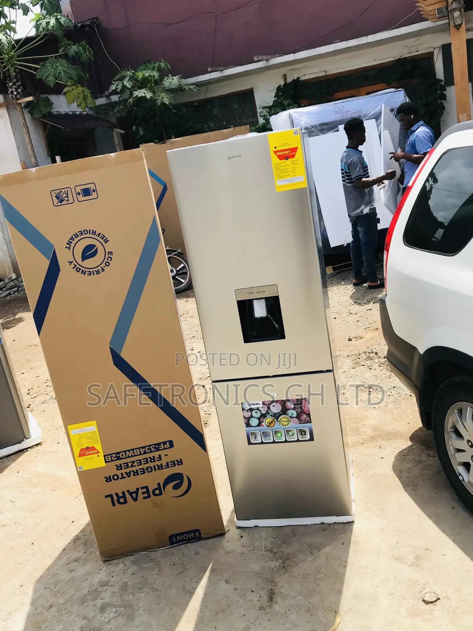 Bottomfreezer Doubledoor Pearl Pf-334bwd 251l Fridge