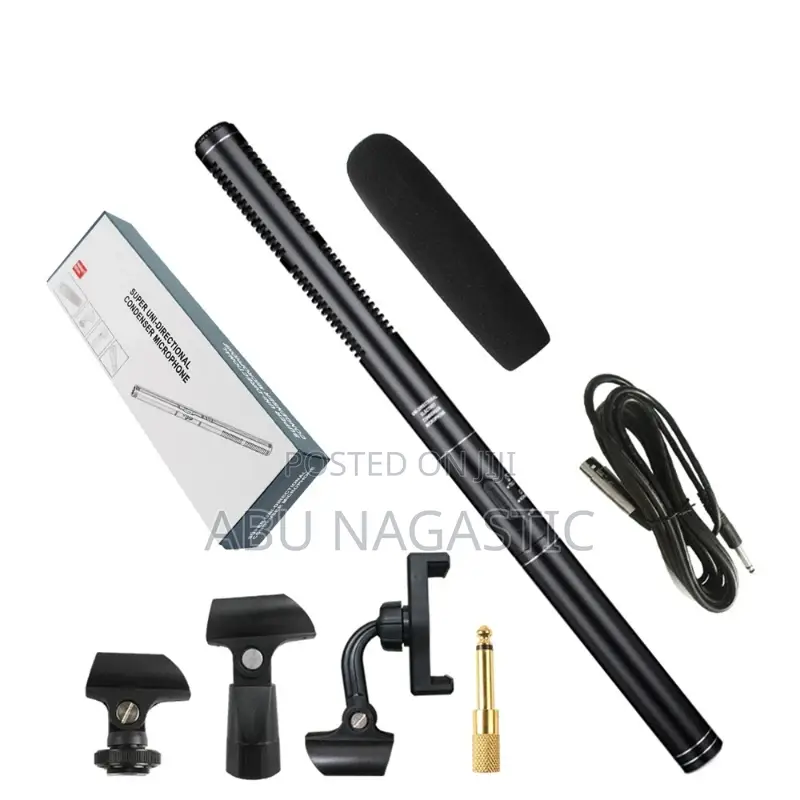 Boom Shotgun Interview Microphone