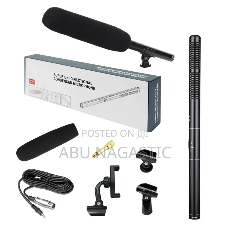 Boom Shotgun Interview Microphone