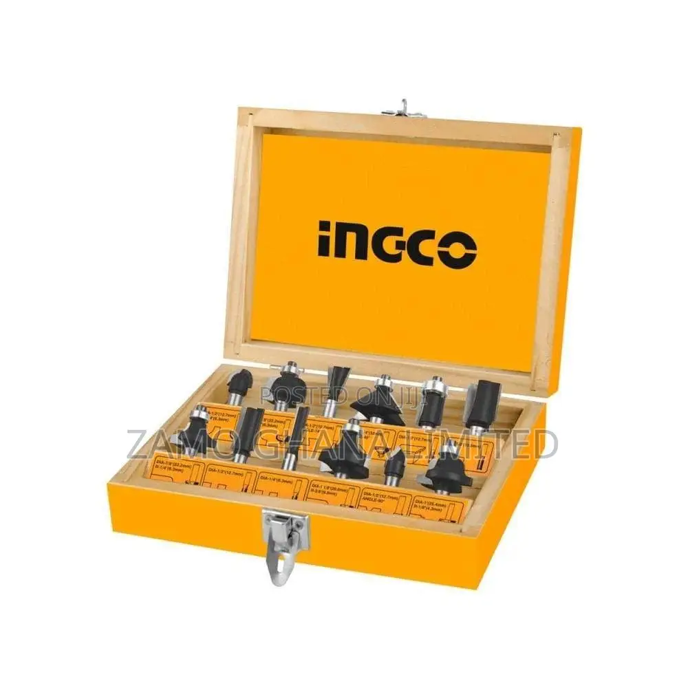 12 PCS Router Bits Set(12mm) # Akrt1221