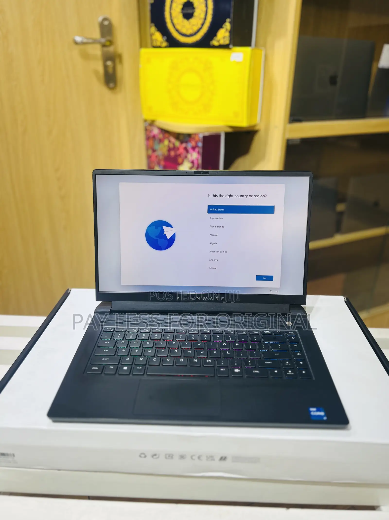 Laptop Alienware M17x R2 16GB Intel Core i7 SSD 512GB