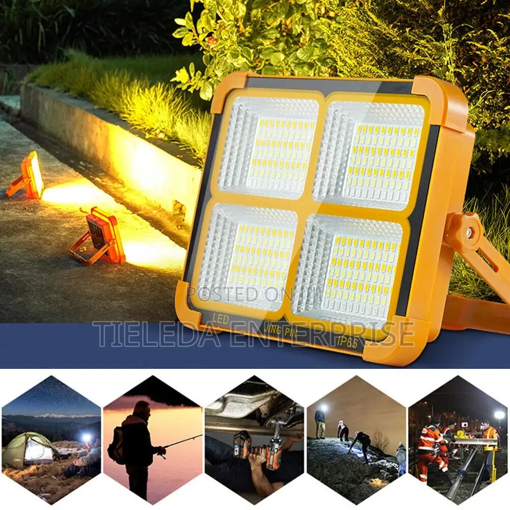 Power Bank Solar Flood Light 150watts