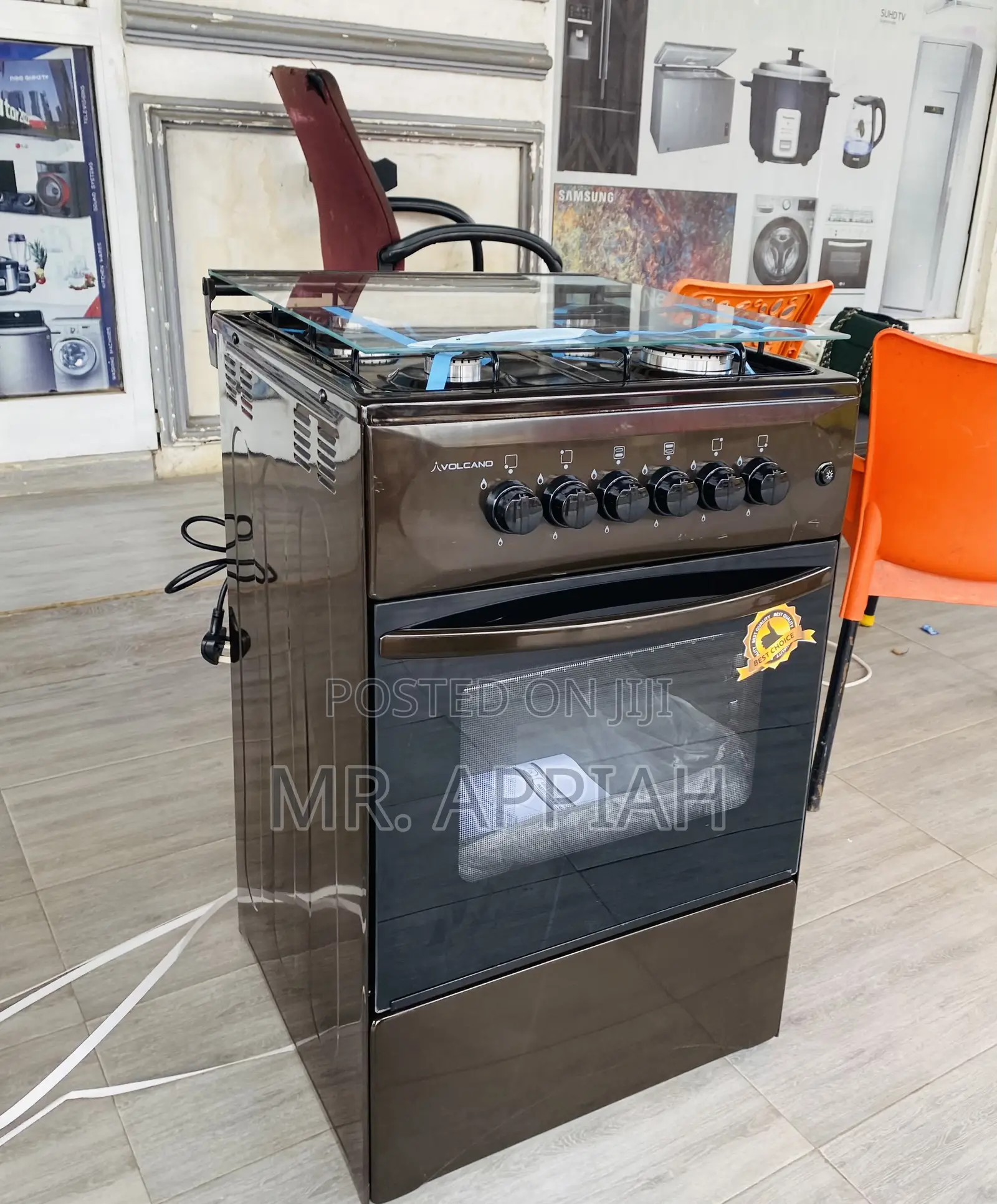 Fabulous 50x50 Volcano 4 Gas Burner With Oven Grill.