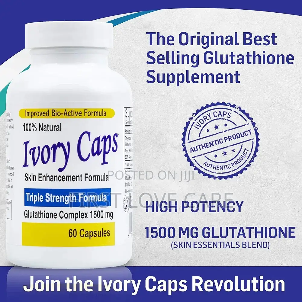 Ivory Caps Skin Whitening Supplement