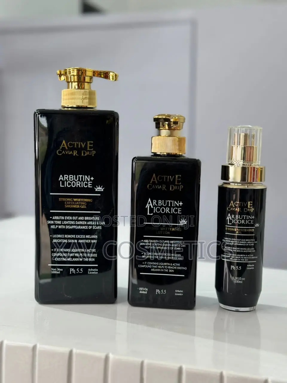 Active Caviar Drip Arbutin Licorice Set